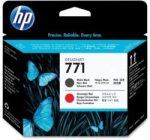 HP CE017A 771, Matte Black / Chromatic Red tintapatron